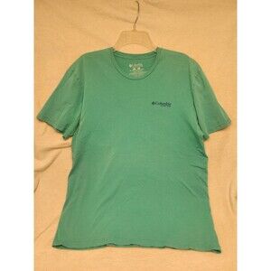 Columbia PFG Graphic T Shirt Size Teal Blue Men XL